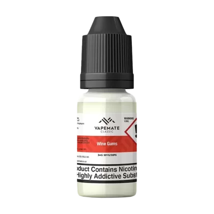 Vapemate Classic Wine Gums 10ml - Strength#0mg>3mg>6mg>12mg>18mg