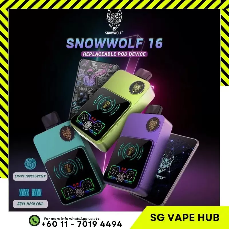 SNOWWOLF 16000 Puffs - Cartridge / Lemon Cola (New) - Image 3