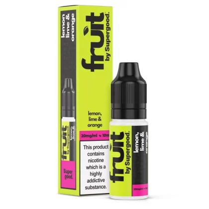 Lemon, Lime & Orange Nic Salt – Fruit by Supergood