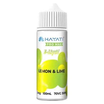 Hayati Pro Max Lemon & Lime 100ml Shortfill Vape Juice