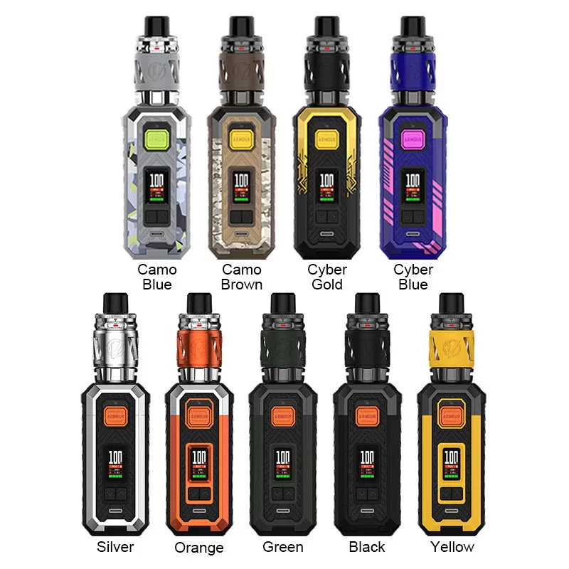 Vaporesso Armour S Kit with iTank 2 Atomizer 5ml - Silver - Image 2