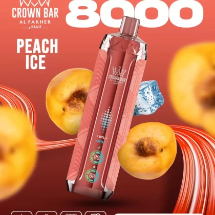 Al Fakher Vape 8000 - Peach Ice