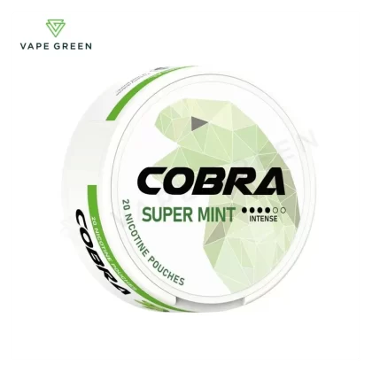 Super Mint Nicotine Pouches by Cobra