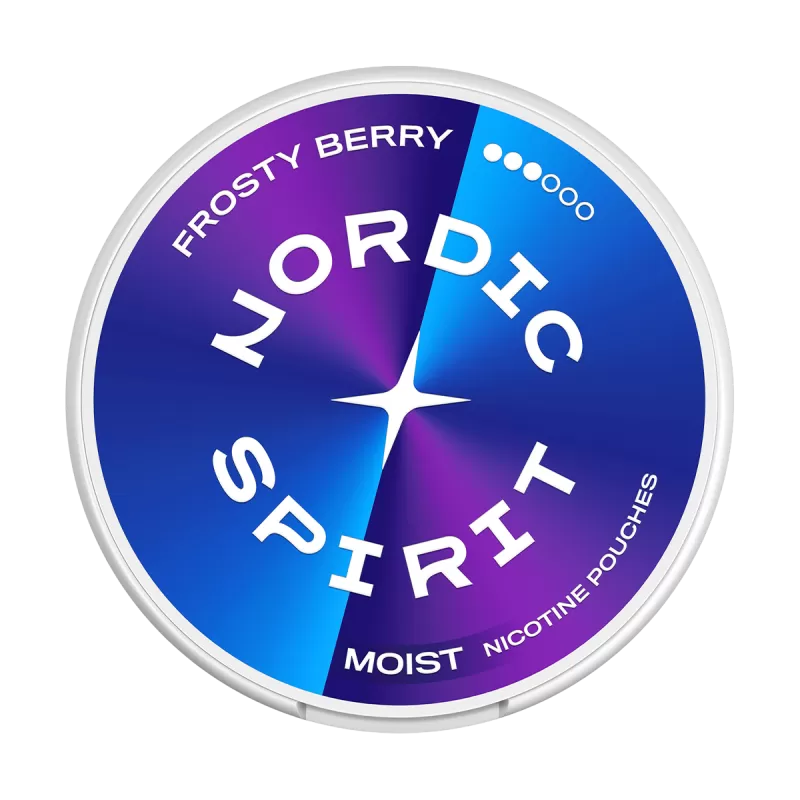 Frosty Berry Nordic Spirit Nicotine Pouches - 9mg - Vape Product (D3CA64)