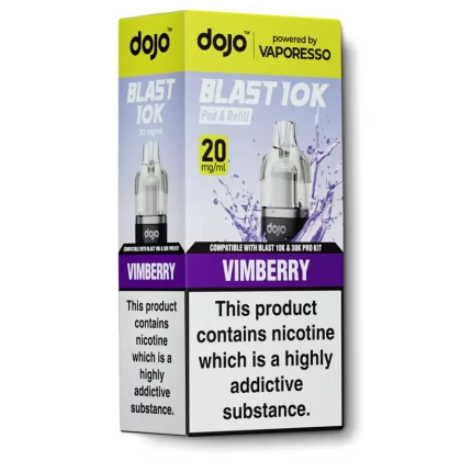 Vimberry Pod & Refill by Dojo Blast 10k - Ecigarettedirect Co