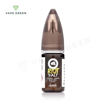 Loaded Lemon Custard Hybrid Nic Salt E-Liquid by Riot Squad
