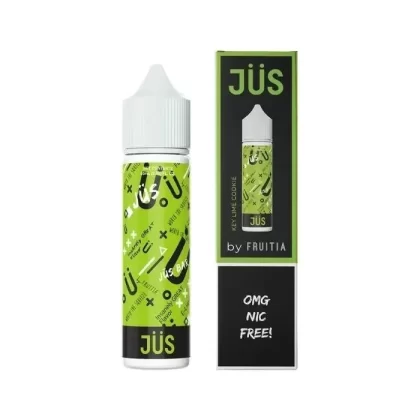 Key Lime Cookie E-Liquid by JUS - Size#60ml~Nicotine#0MG>3MG