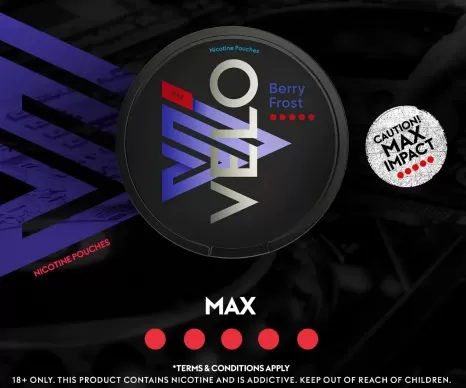 VELO Nicotine Pouch - Max Freeze (Strength) - 17mg - Image 2