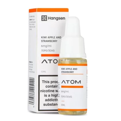 Kiwi, Apple & Strawberry E-Liquid Atom Series by Hangsen (10ml) - 3mg