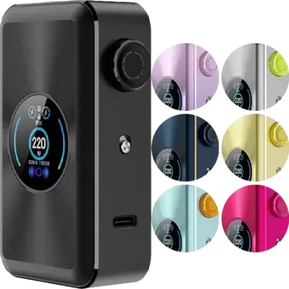 Vaporesso Gen MAX Box Mod - Colour#Arctic Silver>Dark Black>Gradient Purple>Hot Pink>Ice Blue>Platinum Gold>Storm Blue