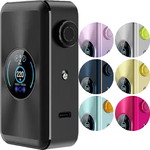 Vaporesso Gen MAX Box Mod - Colour#Arctic Silver>Dark Black>Gradient Purple>Hot Pink>Ice Blue>Platinum Gold>Storm Blue