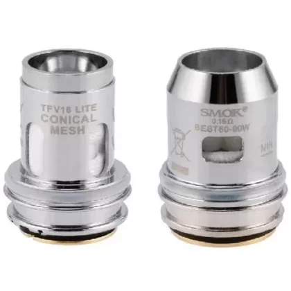 SMOK TFV16 LITE REPLACEMENT COIL (3 PACK) – *LAST CALL* - Variant#CONICAL MESH 0.2ohm>DUAL MESH 0.15ohm