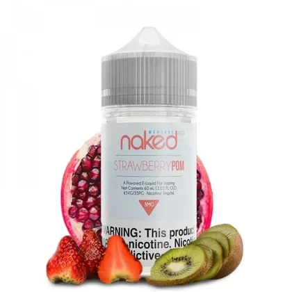 Naked 100 Strawberry Pom (Brain Freeze) E-juice 60ml - Vape Product, Vape Product