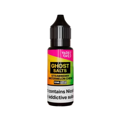 Vapes Bars Ghost Salts Strawberry Watermelon Chew Nic Salt - 10 Pack