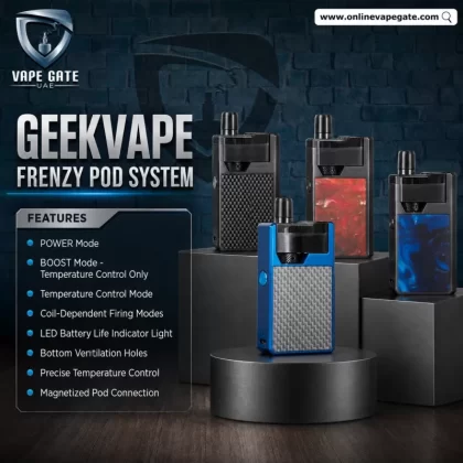 GEEKVAPE FRENZY POD SYSTEM - Black Magma