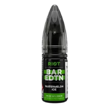 Riot Squad Bar Edition Watermelon Ice Nic Salt E Liquid – Bar Edition (10ml)