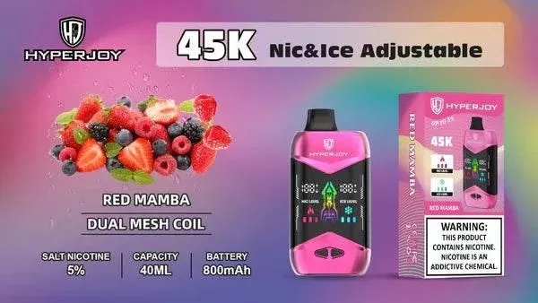 Hyperjoy 45K Disposable Vape – 45,000 Puffs (5%)