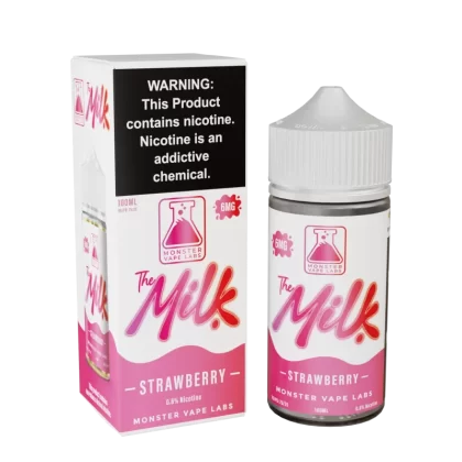 The Milk - Strawberry - 100ML E-Liquid - 3MG