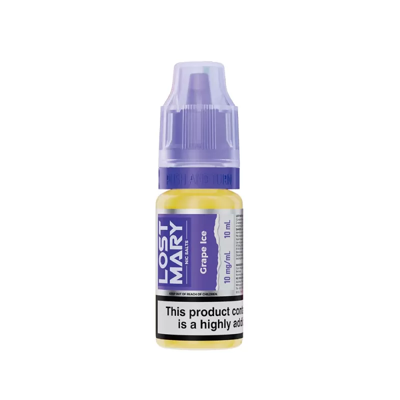 Lost Mary Grape Ice Nic Salt E-Liquid