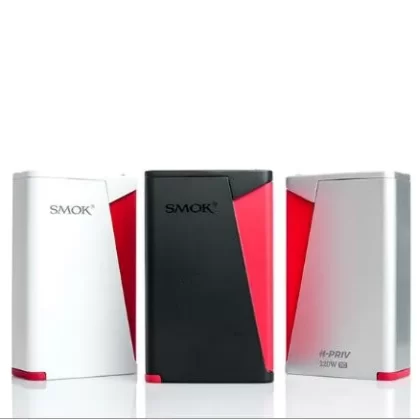 SMOK H-PRIV 220W TC Mod Kit by dual 18650 Batteries