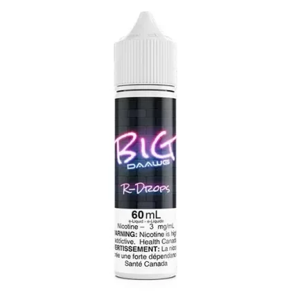 Big Daawg by T Daawg Labs – R-Drops - Province#Alberta>Manitoba>Ontario>Federal (BC SK NL NS)60mL>100mL