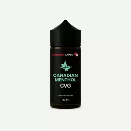 CVG Canadian Menthol 120mL I Canada Vapes E-Liquid Shop