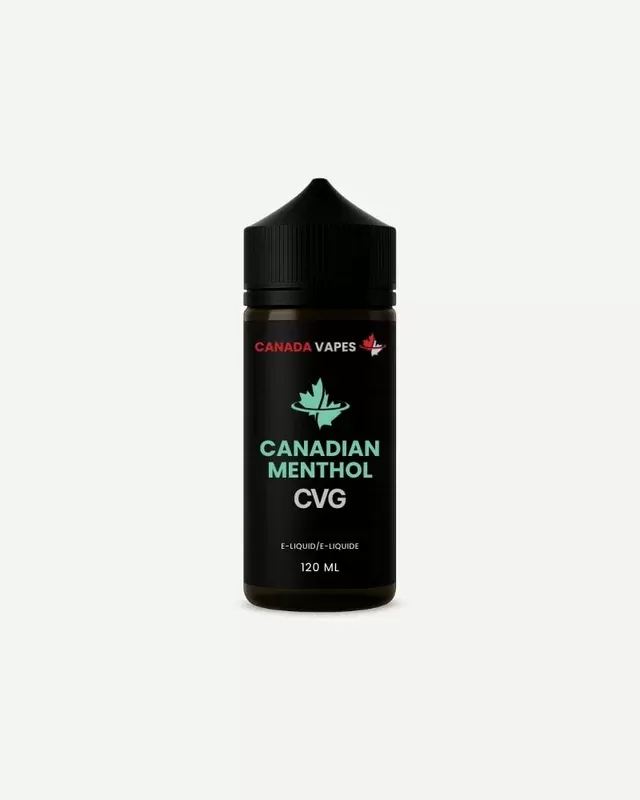 CVG Canadian Menthol 120mL I Canada Vapes E-Liquid Shop