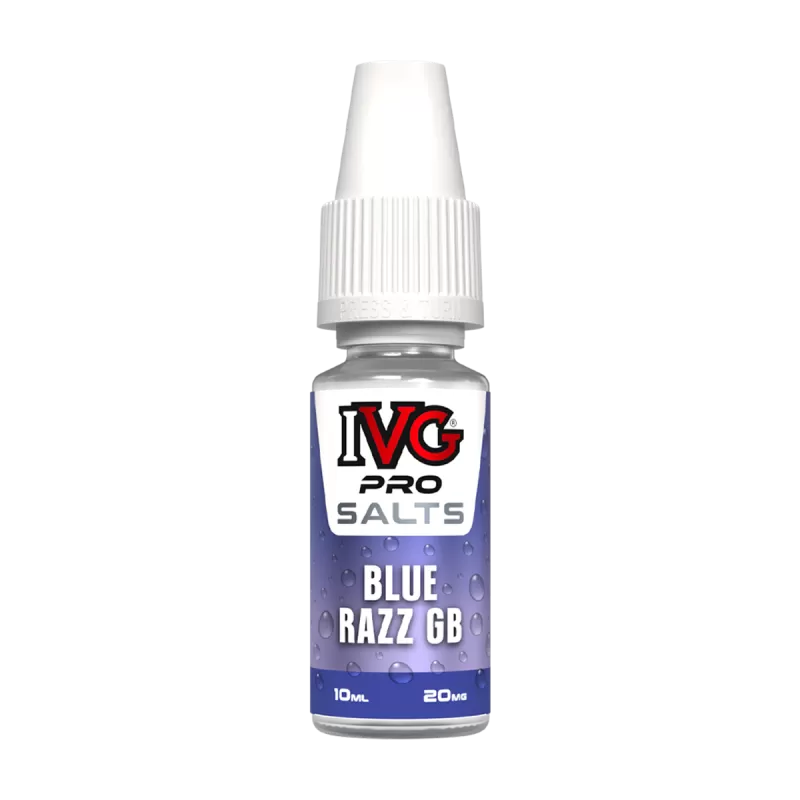 Blue Razz GB Nic Salt by IVG Pro - 10ml - Vape Product, Vape Product (10AB14)