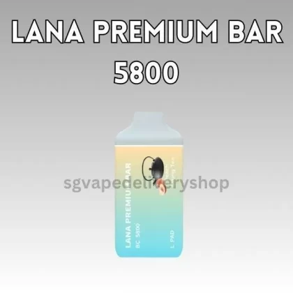 Lana Premium Bar 5800 Puffs - Strawberry Milk