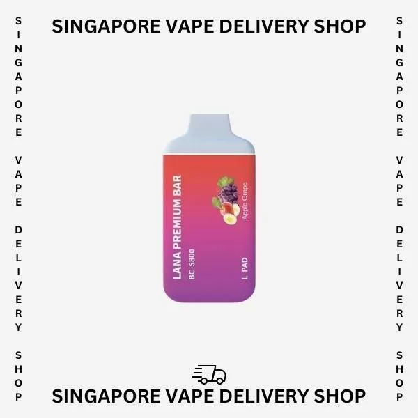 Lana Premium Bar 5800 Puffs - Strawberry Milk - Image 2