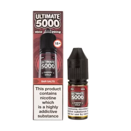 Cherry Cola Nic Salt E-Liquid by Ultimate 5000 Bar Salt - 20mg