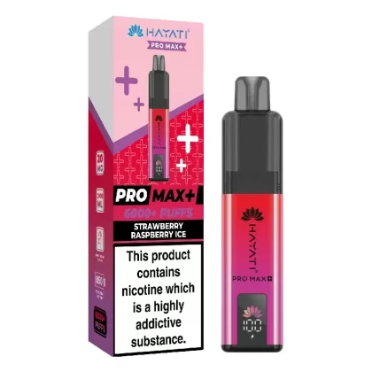 Hayati Pro Max 6000+ Strawberry Raspberry Ice