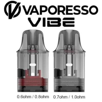 VAPORESSO VIBE SMART CARTRIDGE 4.5ML - 0.6/0.8 OHM, 0.7/1.0 OHM