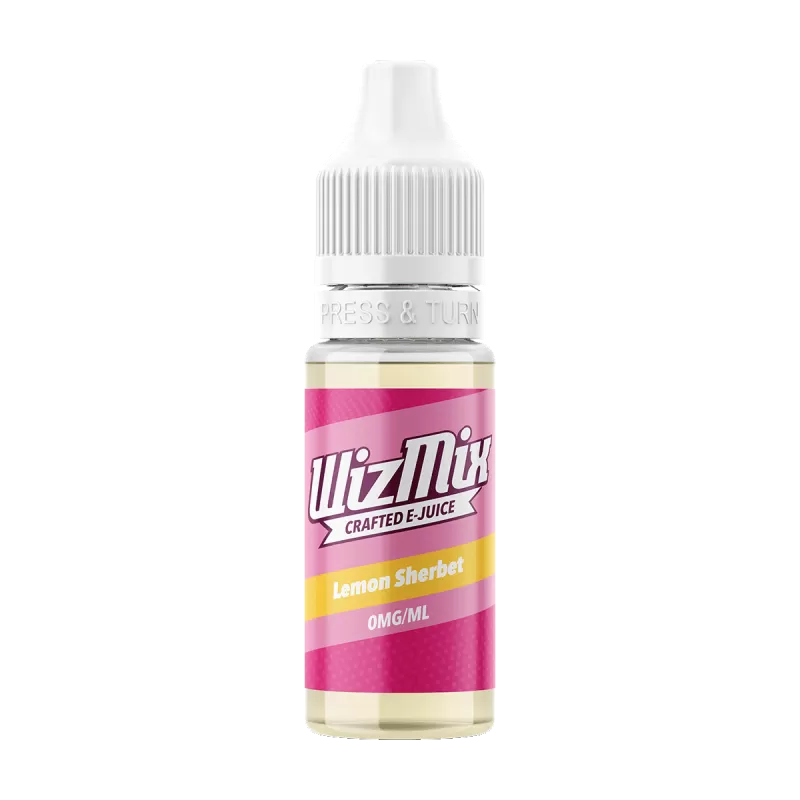 WizMix Lemon Sherbet - 10ml - 12mg - Vape Product