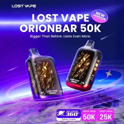 Version 2 | Lost Vape ORION BAR 50K Puffs Disposable Device - 50,000 Puffs - Blue Razz Ice