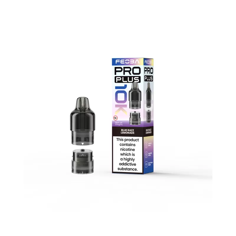 Feoba Pro Plus 10k Refill Pack 20mg (2%) - Vape Co - Image 2