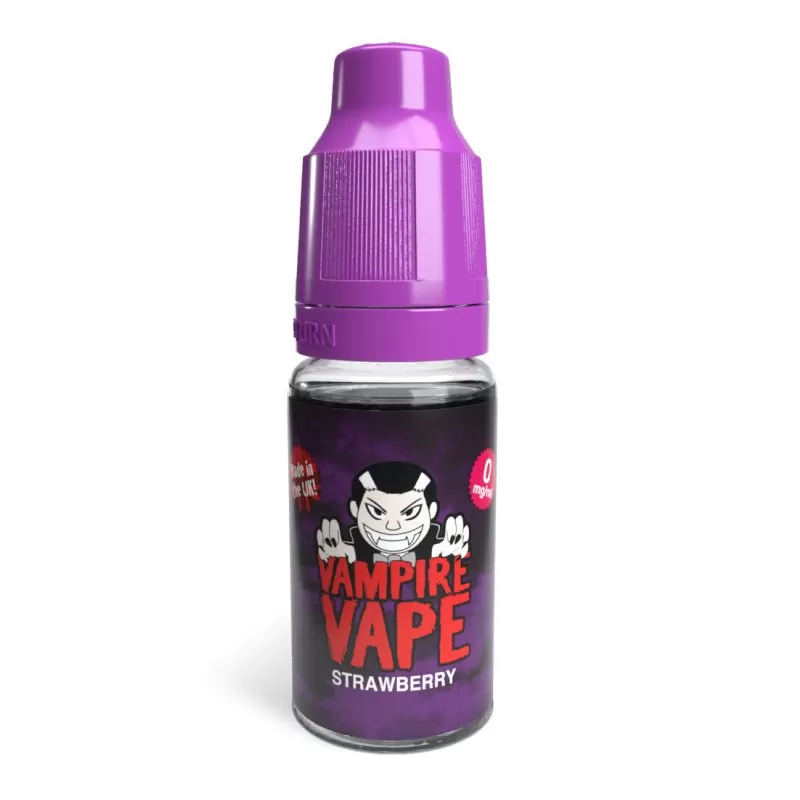 Strawberry – Vampire Vape Premium E-Liquid – 10ml – TPD - Vapestorm Co
