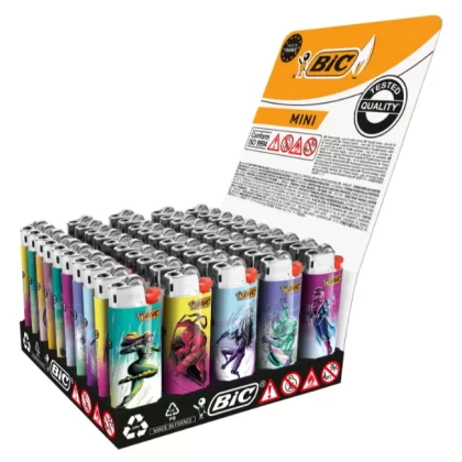 Zapalniczka BIC Mini Hero ( opakowanie 50szt. )