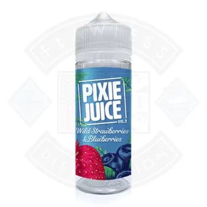 Pixie Juice Vol 2 – Wild Strawberry & Blueberries 0mg 100ml Shortfill