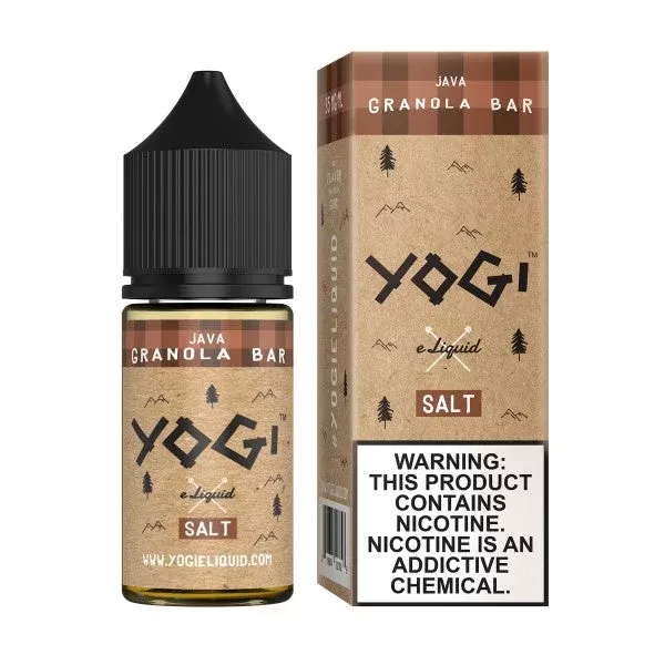 Yogi Salt Nic Juice | Java Granola Bar - Nicotine#35mg>50mg