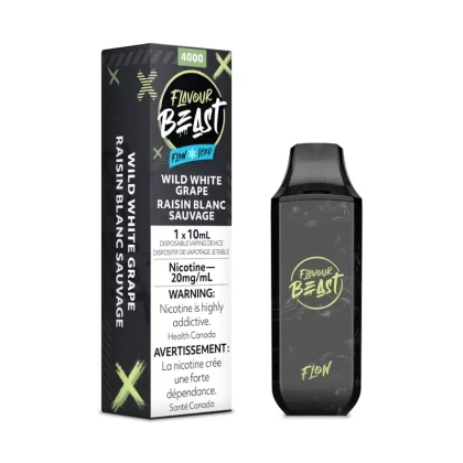Flavour Beast Wild White Grape Iced Flow Disposable