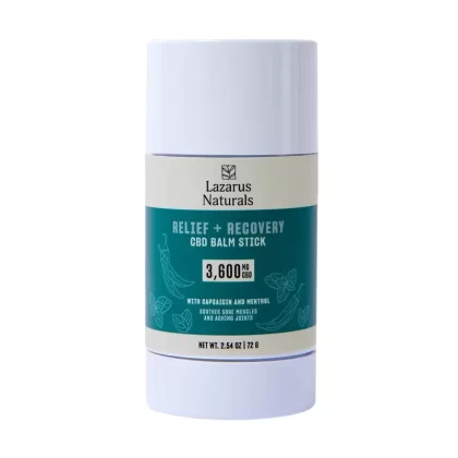 Full Spectrum CBD Balm Stick for Recovery – Lazarus Naturals