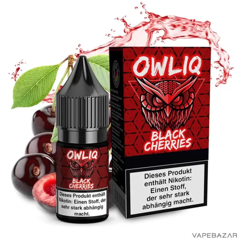 Owliq Liquid – Black Cherries - Vapebazar