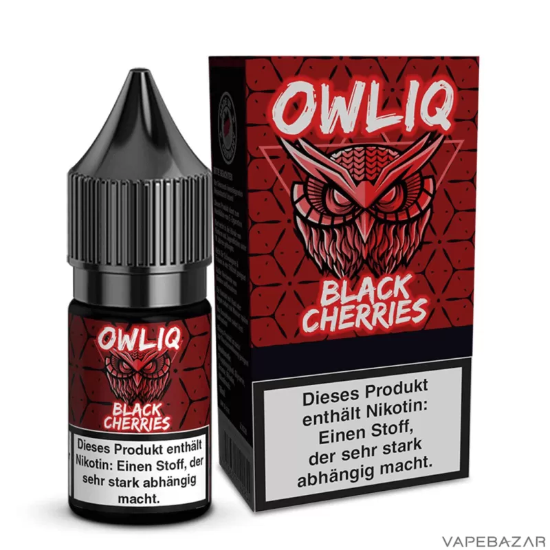 Owliq Liquid – Black Cherries - Vapebazar - Image 2