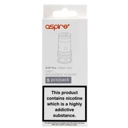 Aspire AVP Pro Replacement Coils (Pack of 5) - Eliquidsupply