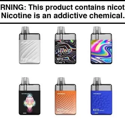 VAPORESSO ECO NANO CMF VAPE POD KIT - Vapejuice