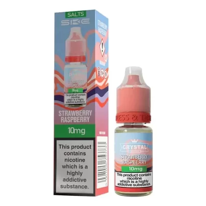 SKE Crystal Strawberry Raspberry Nic Salt E-liquid - 20mg