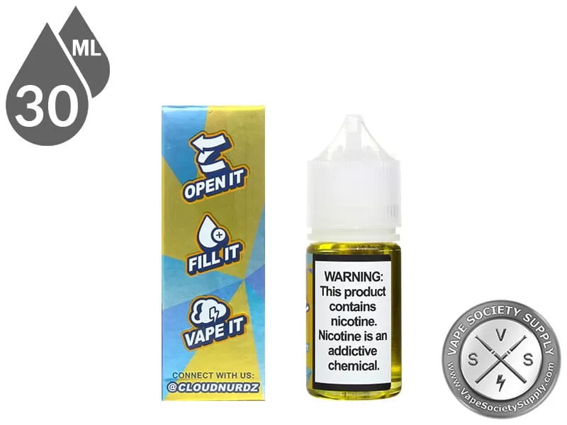 Peach Blue Raspberry by Cloud Nurdz Salts 30ml - Image 3