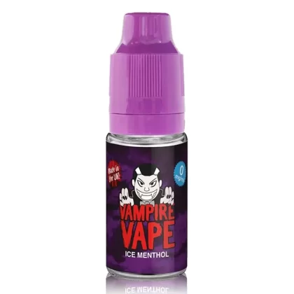 Ice Menthol By Vampire Vape 10ml - Nicotine Strength#3mg>18mg>6mg>12mg