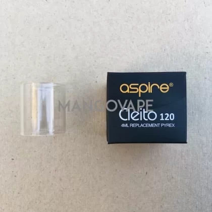 Aspire Cleito 120 Replacement 4ml Glass Tube - Vape Store